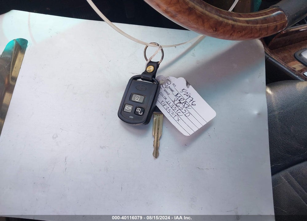 2005 HYUNDAI XG350 L VIN: KMHFU45E15A407168