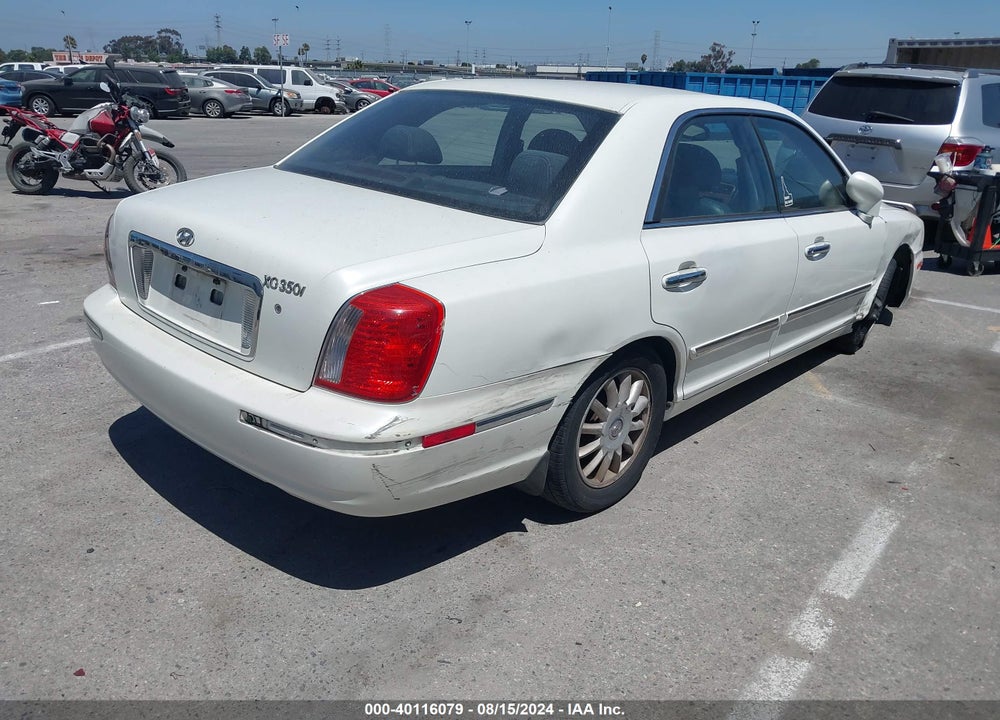 2005 HYUNDAI XG350 L VIN: KMHFU45E15A407168