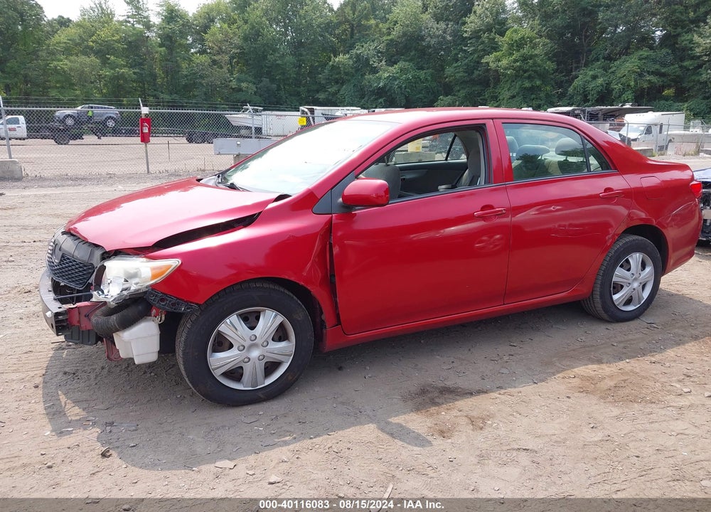 2009 TOYOTA COROLLA LE VIN: JTDBL40E69J038309