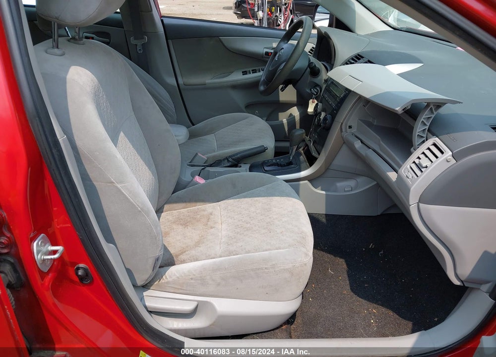 2009 TOYOTA COROLLA LE VIN: JTDBL40E69J038309