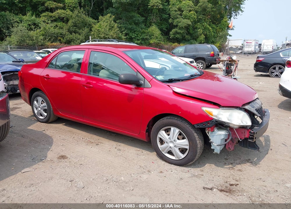 2009 TOYOTA COROLLA LE VIN: JTDBL40E69J038309