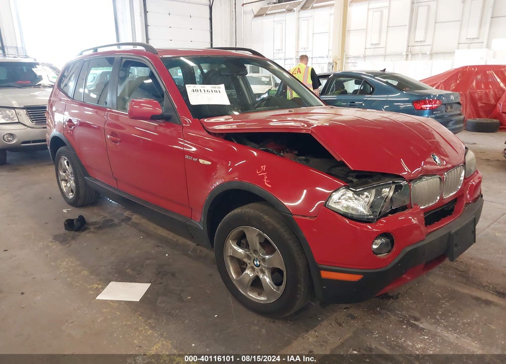 2008 BMW X3 3.0SI VIN: WBXPC93468WJ11270