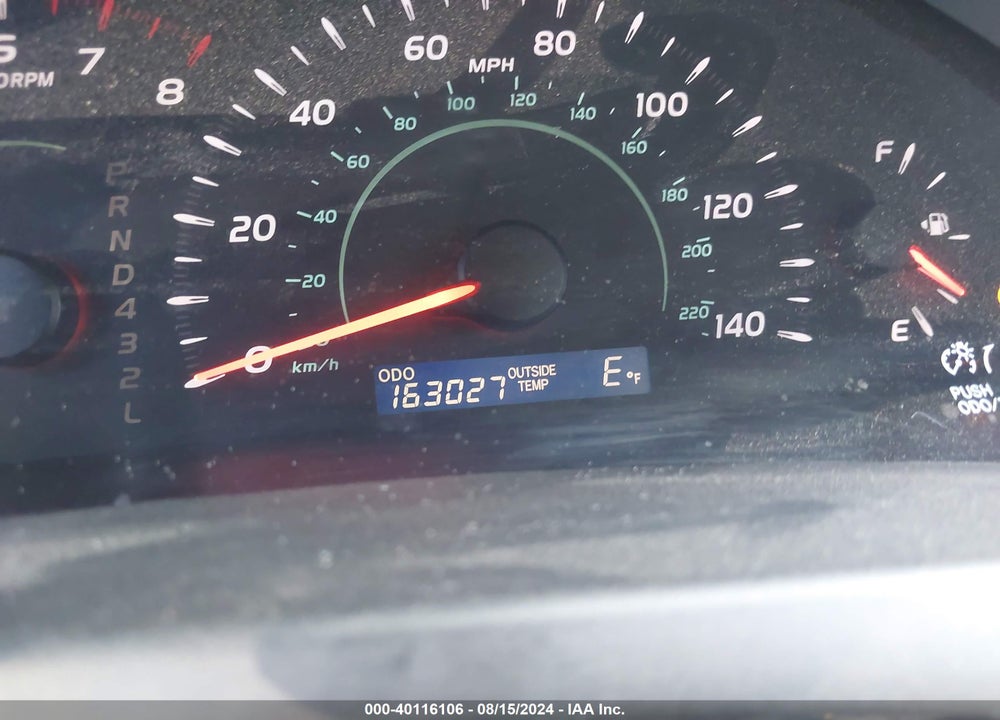 2008 TOYOTA CAMRY LE VIN: 4T1BE46KX8U744117