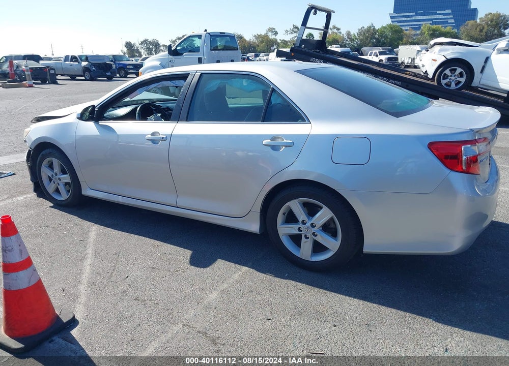 2012 TOYOTA CAMRY SE VIN: 4T1BF1FK9CU101245