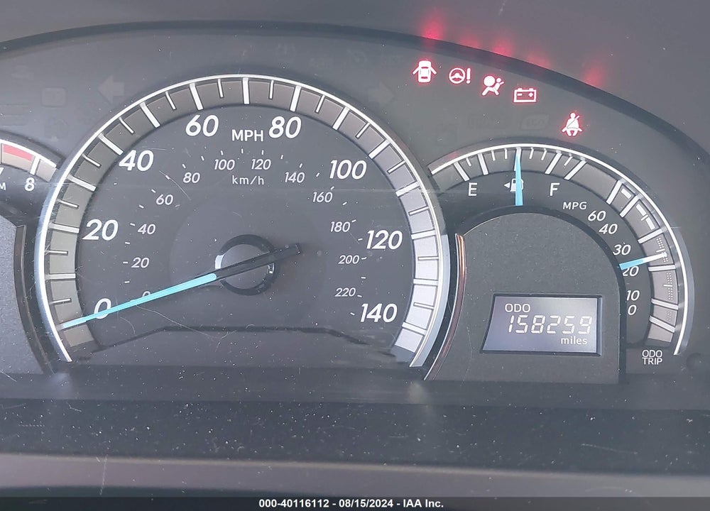 2012 TOYOTA CAMRY SE VIN: 4T1BF1FK9CU101245