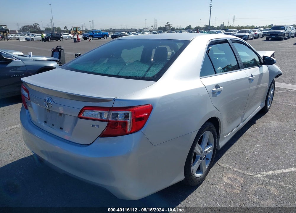 2012 TOYOTA CAMRY SE VIN: 4T1BF1FK9CU101245