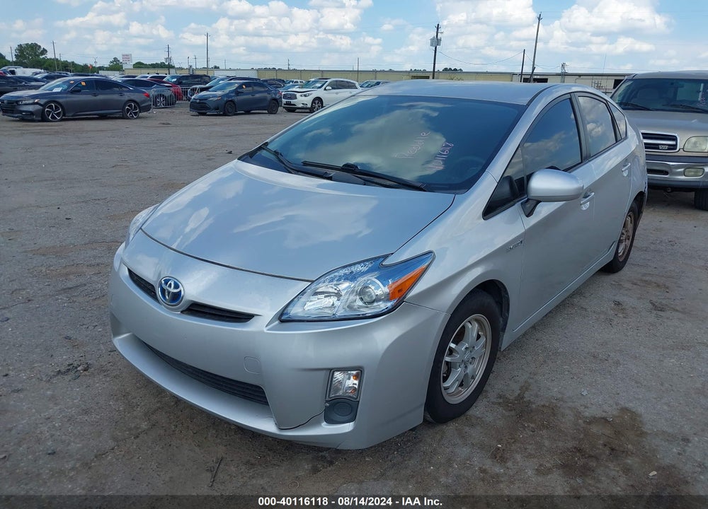 2011 TOYOTA PRIUS TWO VIN: JTDKN3DU8B0300154