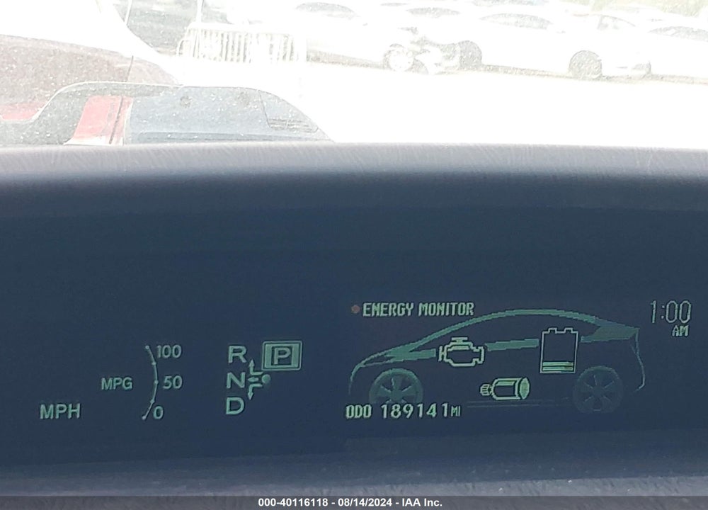 2011 TOYOTA PRIUS TWO VIN: JTDKN3DU8B0300154