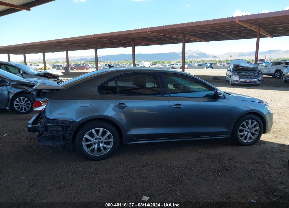 2012 VOLKSWAGEN JETTA 2.5L SE VIN: 3VWDP7AJ3CM123643