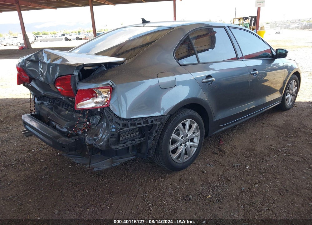 2012 VOLKSWAGEN JETTA 2.5L SE VIN: 3VWDP7AJ3CM123643