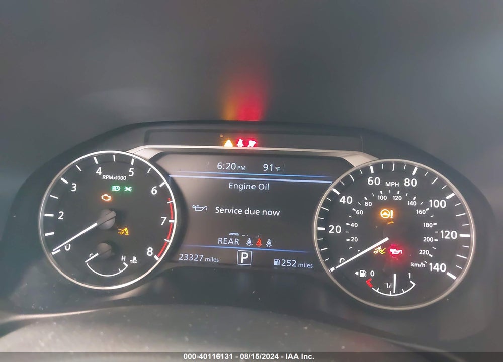 2024 NISSAN ALTIMA SR FWD VIN: 1N4BL4CV1RN376162