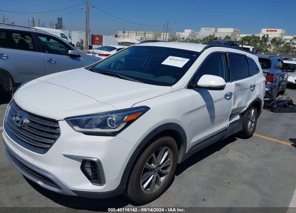 2017 HYUNDAI SANTA FE SE VIN: KM8SN4HF1HU230561