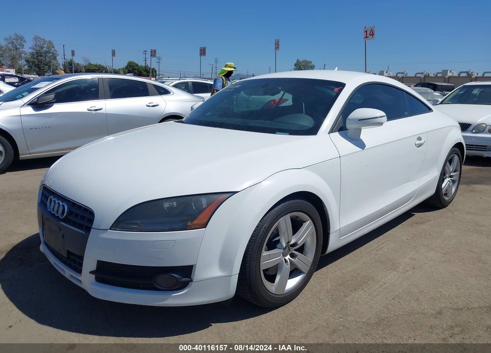 2008 AUDI TT 2.0T VIN: TRUBF38J881047374