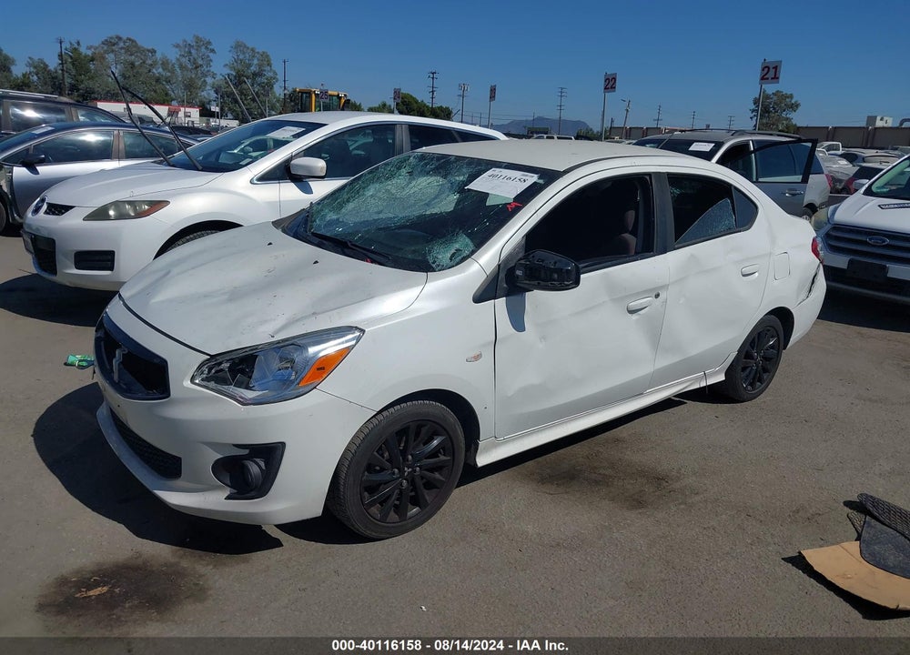 2020 MITSUBISHI MIRAGE G4 SE VIN: ML32F4FJXLHF02783