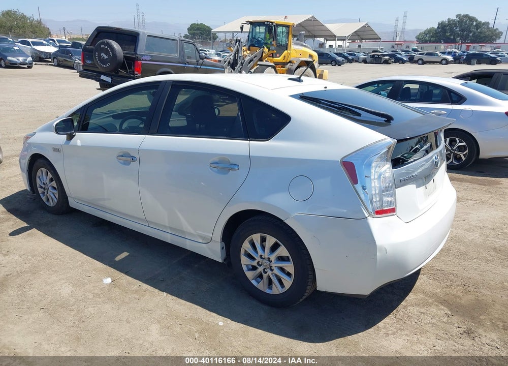 2012 TOYOTA PRIUS PLUG-IN VIN: JTDKN3DP3C3026033