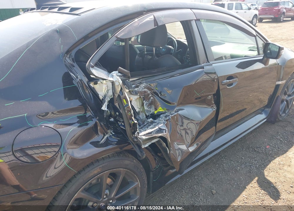 2018 SUBARU WRX LIMITED VIN: JF1VA1H65J9814374