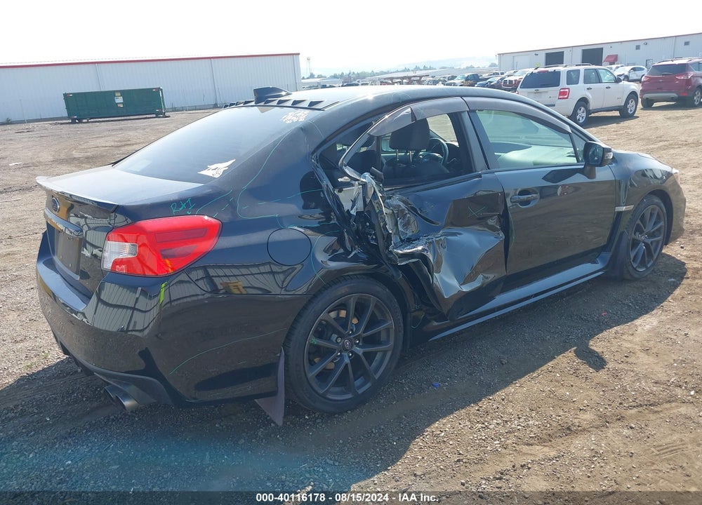 2018 SUBARU WRX LIMITED VIN: JF1VA1H65J9814374