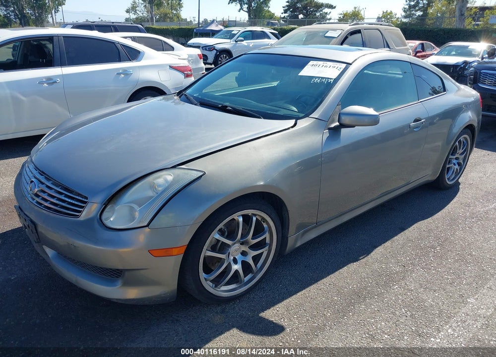 2006 INFINITI G35 VIN: JNKCV54EX6M705910