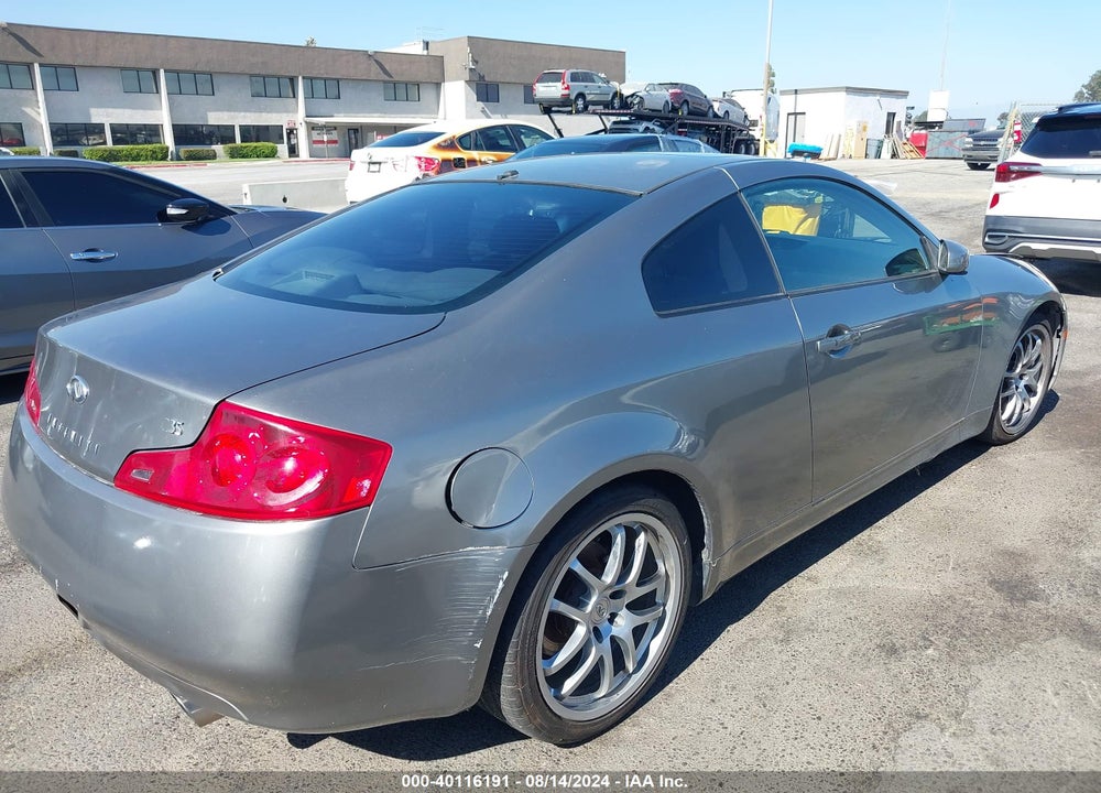 2006 INFINITI G35 VIN: JNKCV54EX6M705910
