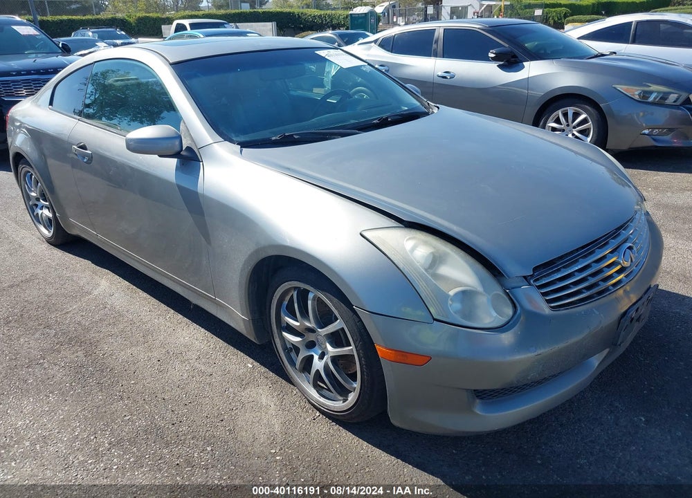2006 INFINITI G35 VIN: JNKCV54EX6M705910