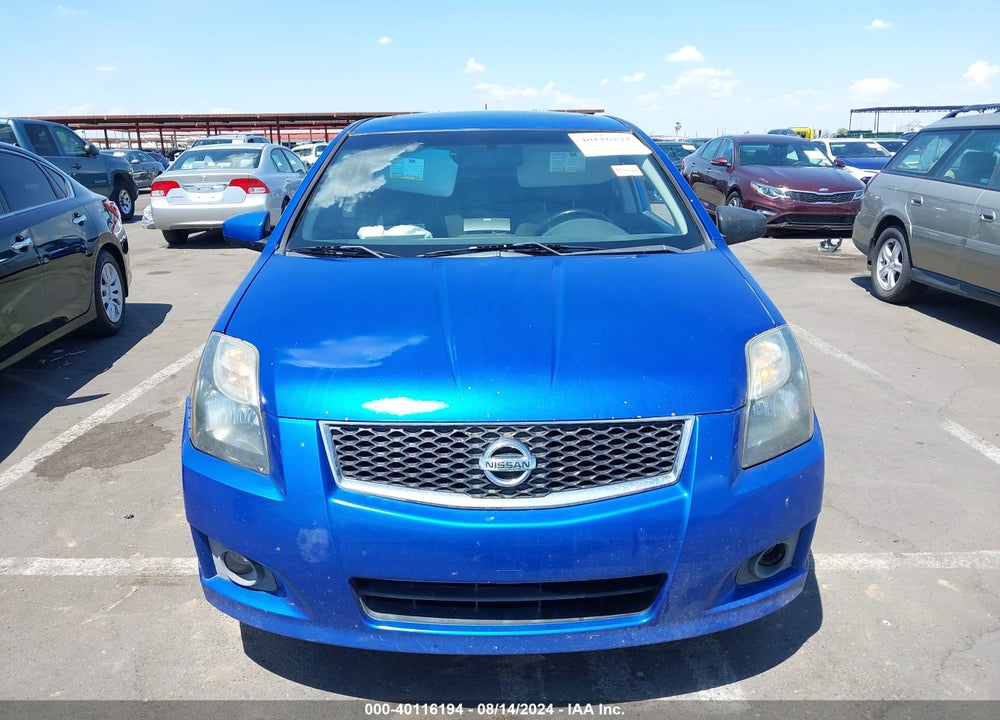 2012 NISSAN SENTRA 2.0 SR VIN: 3N1AB6AP9CL738130