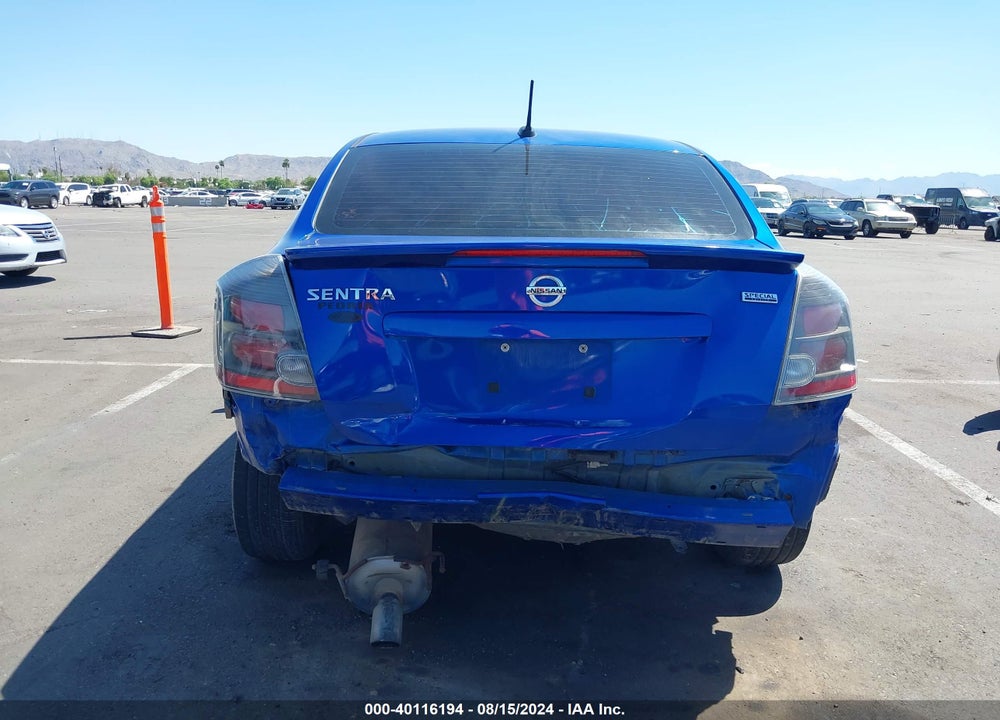 2012 NISSAN SENTRA 2.0 SR VIN: 3N1AB6AP9CL738130