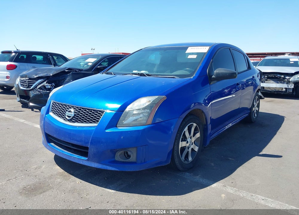 2012 NISSAN SENTRA 2.0 SR VIN: 3N1AB6AP9CL738130