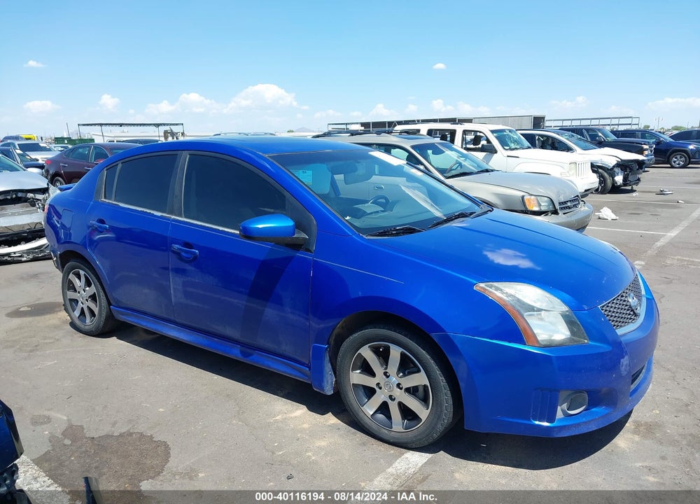 2012 NISSAN SENTRA 2.0 SR VIN: 3N1AB6AP9CL738130