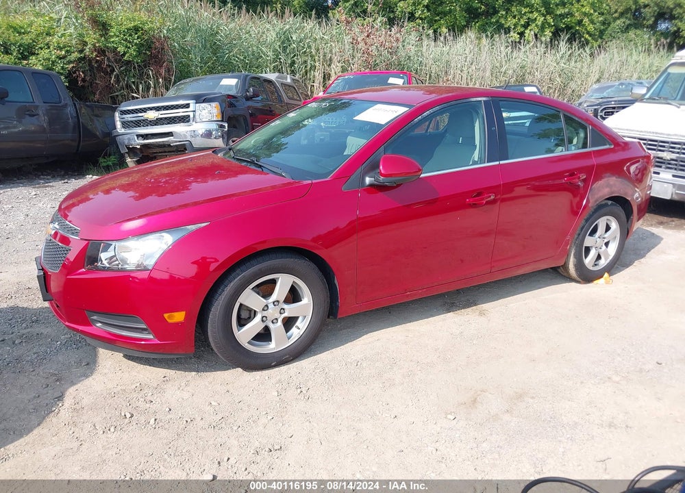2014 CHEVROLET CRUZE 1LT AUTO VIN: 1G1PC5SB9E7447368