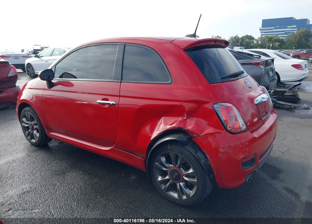 2017 FIAT 500 POP VIN: 3C3CFFKR7HT557811