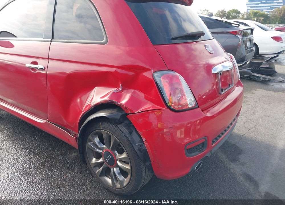 2017 FIAT 500 POP VIN: 3C3CFFKR7HT557811