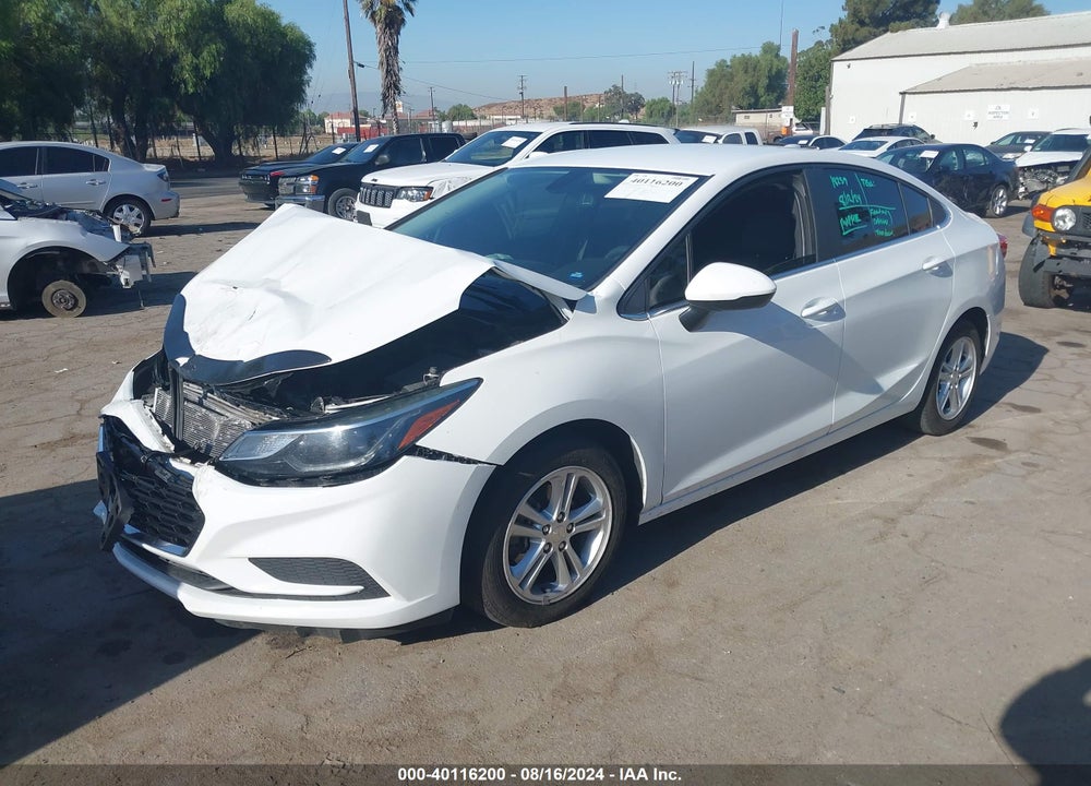 2018 CHEVROLET CRUZE LT AUTO VIN: 1G1BE5SMXJ7190303