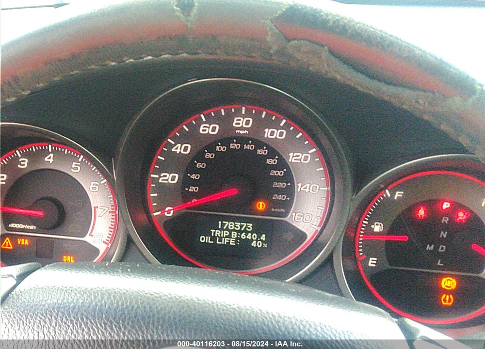 2008 ACURA TL TYPE S VIN: 19UUA76568A042576