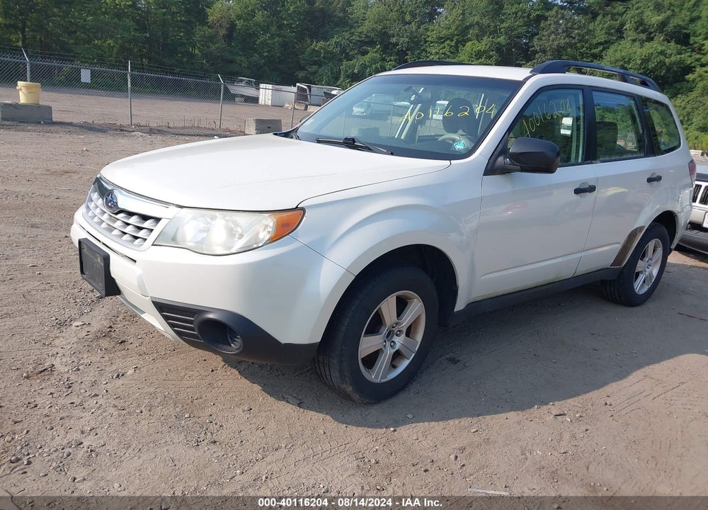 2012 SUBARU FORESTER 2.5X VIN: JF2SHABC4CH425100