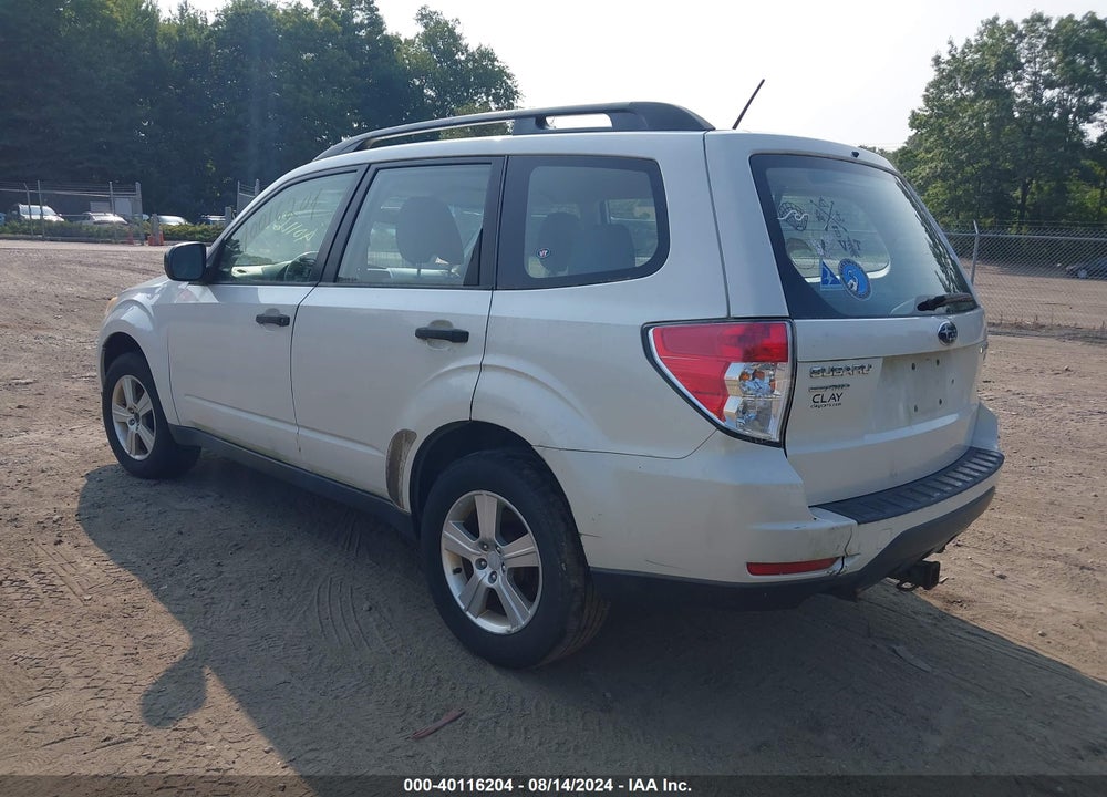 2012 SUBARU FORESTER 2.5X VIN: JF2SHABC4CH425100