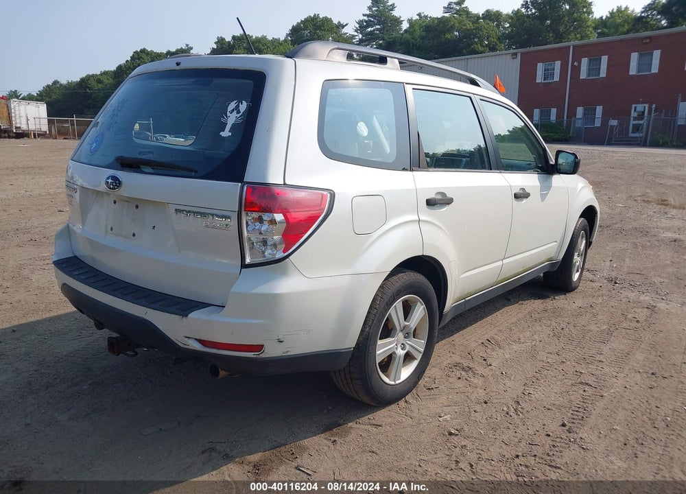 2012 SUBARU FORESTER 2.5X VIN: JF2SHABC4CH425100