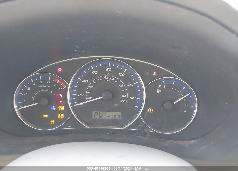 2012 SUBARU FORESTER 2.5X VIN: JF2SHABC4CH425100