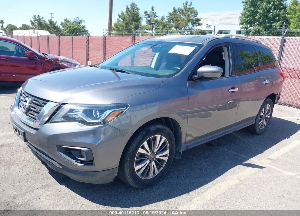 2017 NISSAN PATHFINDER SV VIN: 5N1DR2MN5HC641546