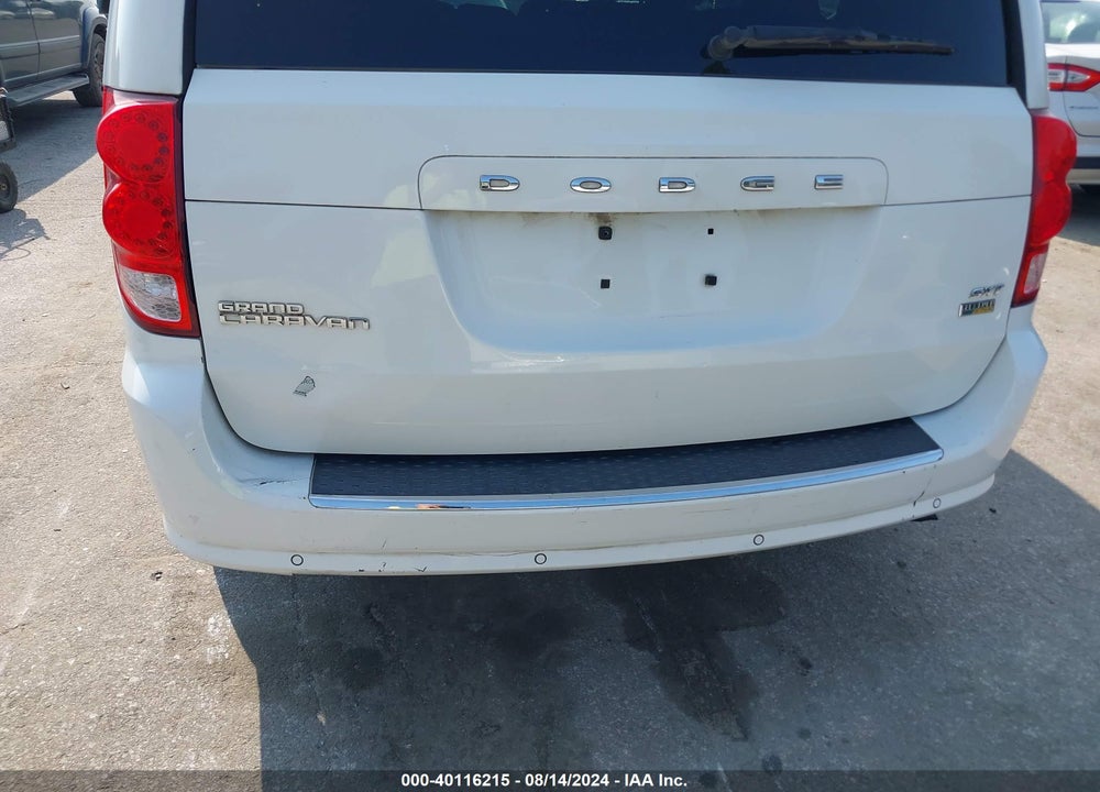 2014 DODGE GRAND CARAVAN SXT VIN: 2C4RDGCG5ER352226