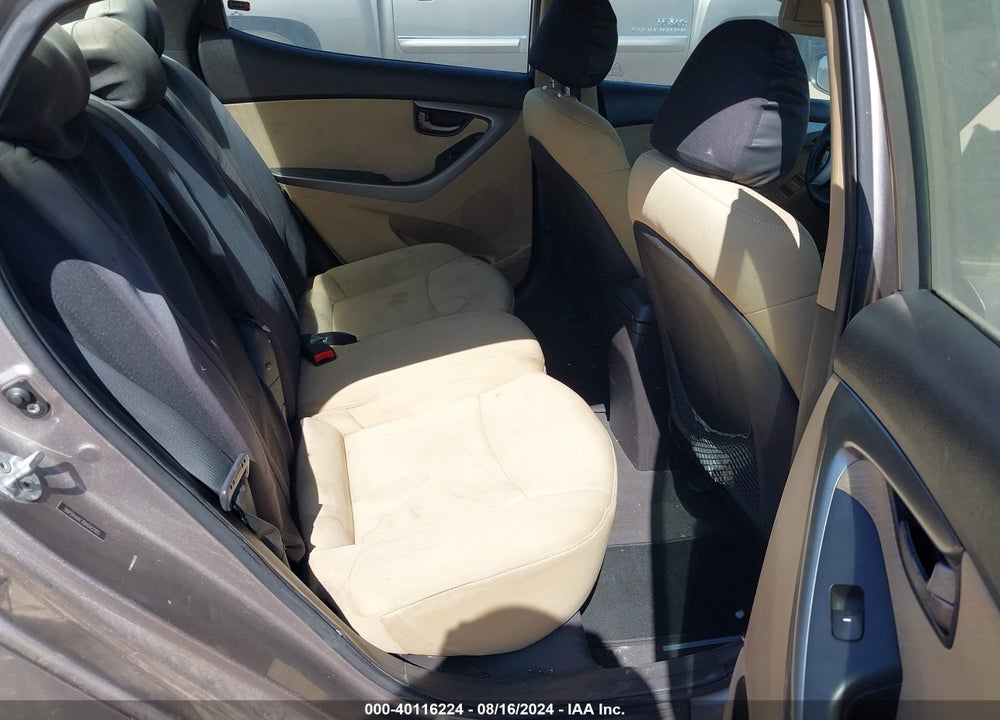 2011 HYUNDAI ELANTRA GLS VIN: 5NPDH4AE7BH042165