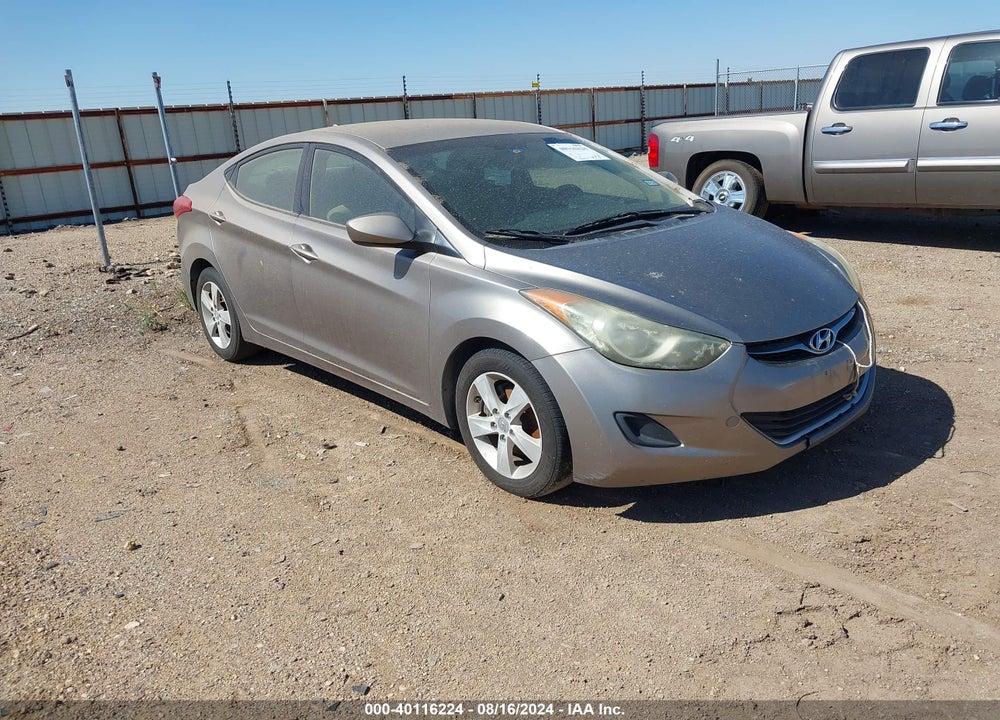 2011 HYUNDAI ELANTRA GLS VIN: 5NPDH4AE7BH042165