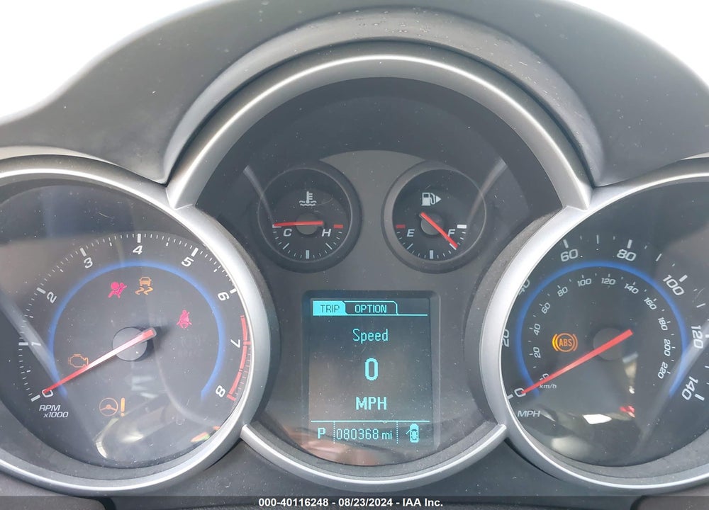 2015 CHEVROLET CRUZE 2LT AUTO VIN: 1G1PE5SBXF7278473