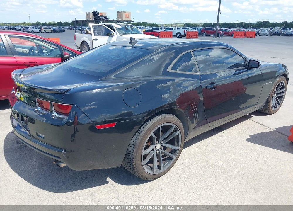 2012 CHEVROLET CAMARO 2LS VIN: 2G1FA1E30C9154694