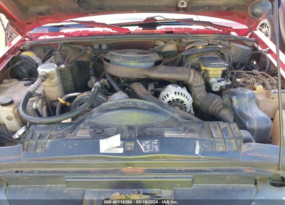 1994 CHEVROLET S TRUCK S10 VIN: 1GCCS14Z8R8186701
