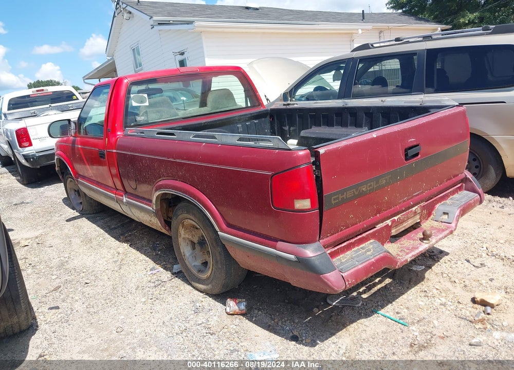 1994 CHEVROLET S TRUCK S10 VIN: 1GCCS14Z8R8186701