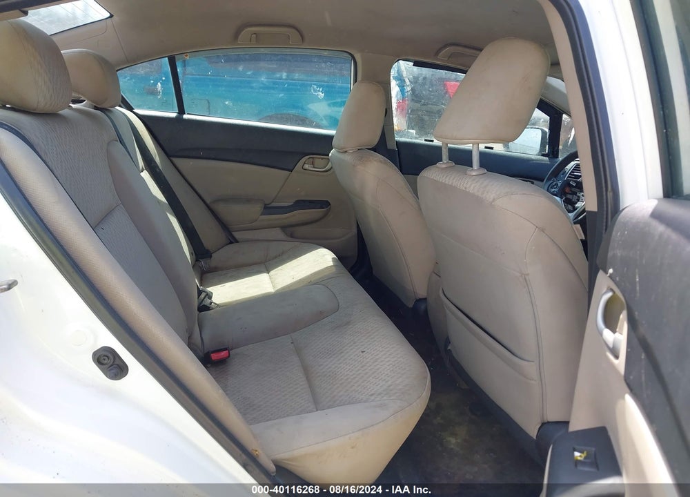 2014 HONDA CIVIC LX VIN: 19XFB2F5XEE077492