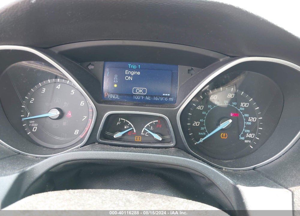 2013 FORD FOCUS SE VIN: 1FADP3F2XDL354772