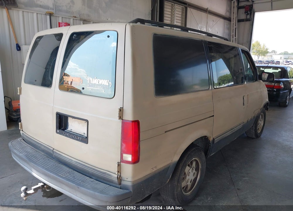 1993 CHEVROLET ASTRO VIN: 1GNDM19Z4PB153970