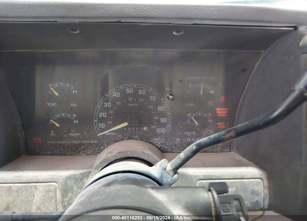 1993 CHEVROLET ASTRO VIN: 1GNDM19Z4PB153970