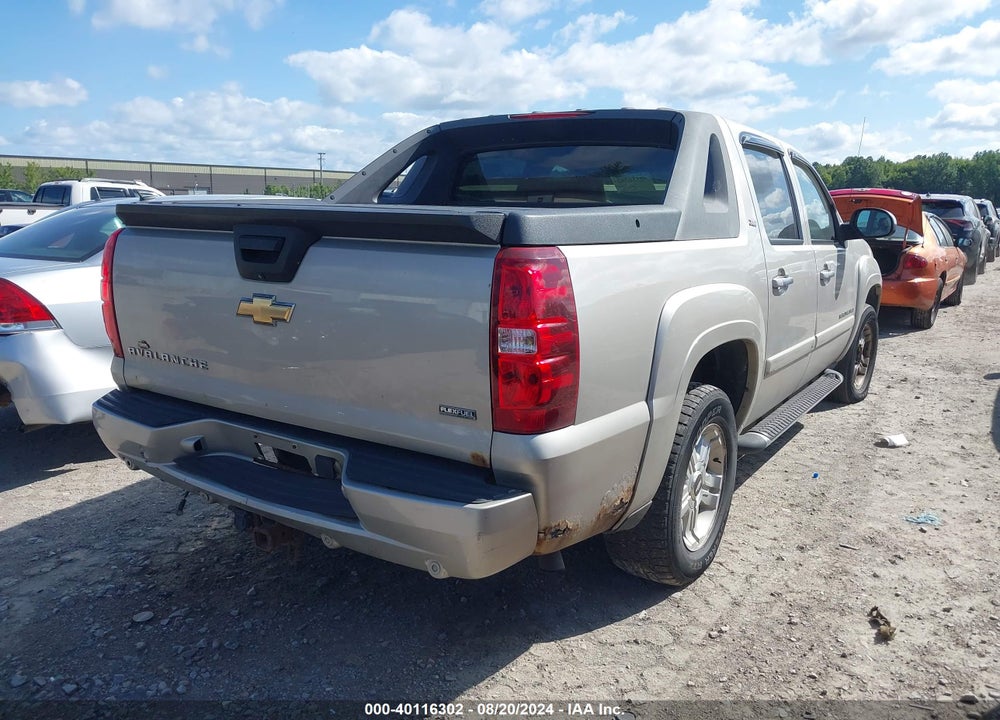 2008 CHEVROLET AVALANCHE 1500 LT VIN: 3GNFK12388G157615